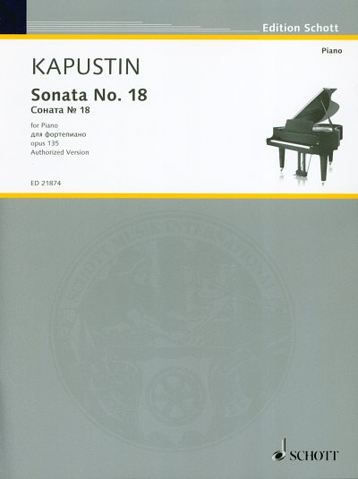 N. Kapustin: Sonata No. 18 op. 135 , Klav