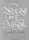 Nocturne In E Minor, Ch