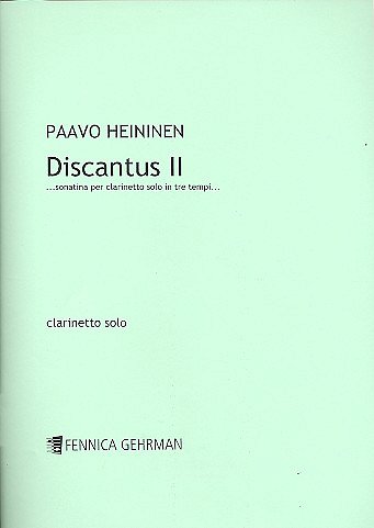 Discantus II, Klar