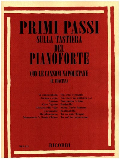Primi Passi (Canzoni Napoletane), Klav