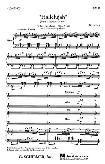L. v. Beethoven: Hallelujah, GchKlav (Chpa)