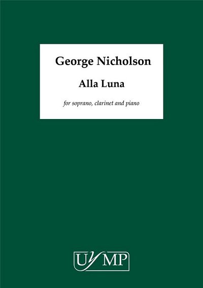 G. Nicholson: Alla Luna, GesSKlarKlav (Pa+St)