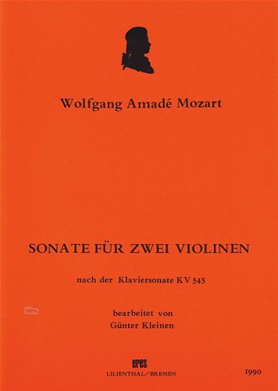 W.A. Mozart: Sonate Nach Kv 545