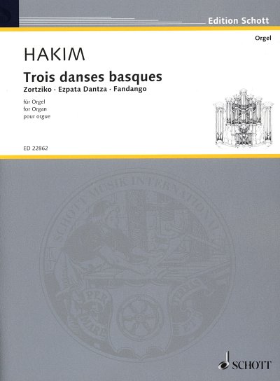 N. Hakim: Trois danses basques, Org