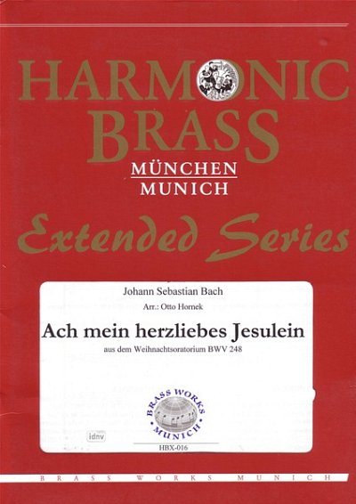 J.S. Bach: Ach mein herzliebes Jesulein B, 9BlechPau (Pa+St)
