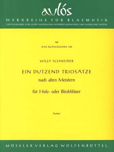 W. Schneider: 12 Triosätze nach Alten Meistern Heft 8