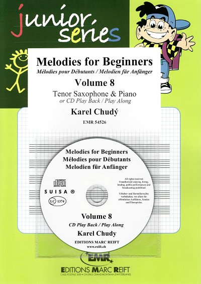 K. Chudy: Melodies for Beginners Volume 8, TsaxKlv (+CD)