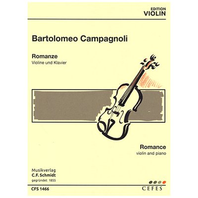 B. Campagnoli: Romanze op.34, VlKlav (KA+St)