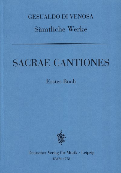 C. Gesualdo di Venos: Sacrae Cantiones I, Gch5 (Part)