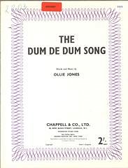 DL: O. Jones: The Dum De Dum Song, GesKlav