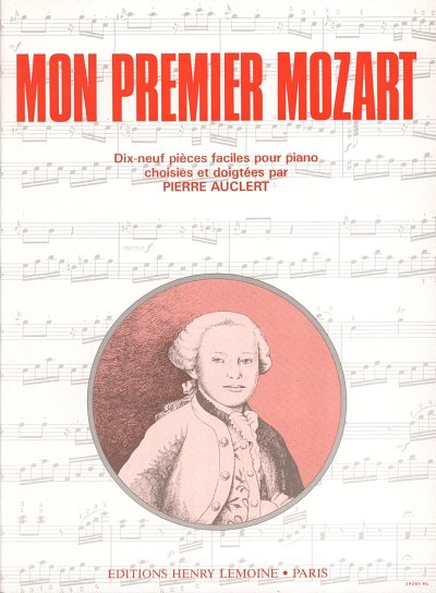 W.A. Mozart: Mon premier mozart (Auclert), Klav