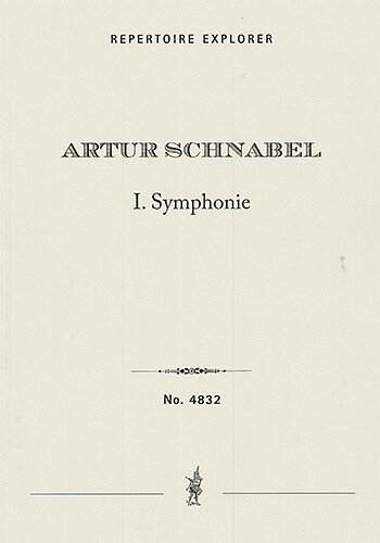 A. Schnabel: Symphony No. 1, Orch (Stp)