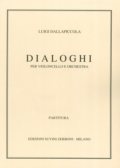 G. Petrassi: Dialoghi, VcOrch (Part.)