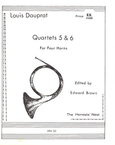 Dauprat Louis Francois: Quartette 5 + 6