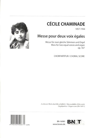C. Chaminade: Messe op. 167, 2GesOrg (Chpa)