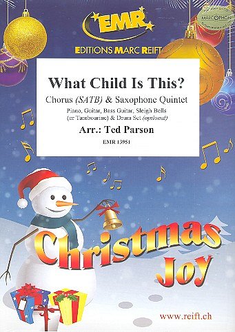 T. Parson: What Child Is This?, Gch5Sax (Pa+St)