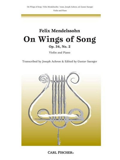 F. Mendelssohn Barth: ON WINDS OF SONG, VlKlav (Pa+St)