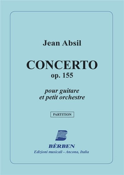 Concerto op 155 für Gitarre und Orchester (Part.)