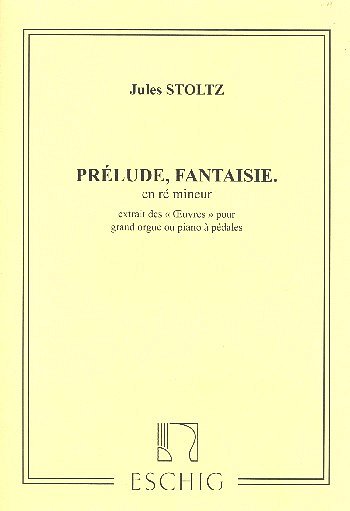 Prelude Fantaisie Orgue , Org (Part.)
