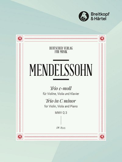 F. Mendelssohn Barth: Trio c-Moll o.O. (Pa+St)