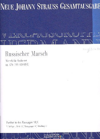 J. Strauß (Sohn): Russischer Marsch op. 426/ RV , Sinfo (Pa)
