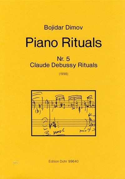 B. Dimov: Claude Debussy Rituals, Klav (Part.)