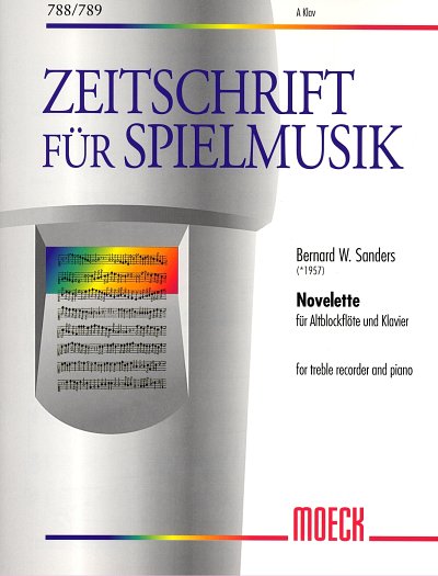 B.W. Sanders: Novelette Zeitschrift Fuer Spielmusik