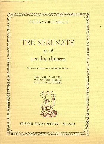 F. Carulli: Serenata II in Re Magg. Per Due Chi, 2Git (Sppa)