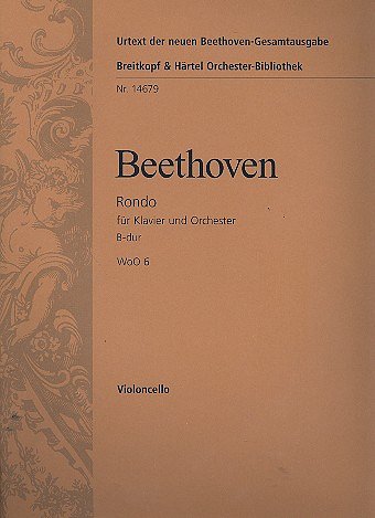 L. van Beethoven: Rondo für Klavier und Orchester B-Dur WoO 6