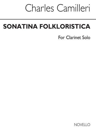 Sonatina Folklorista for Clarinet Solo, Klar