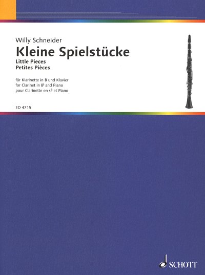 W. Schneider: Kleine Spielstuecke, KlarKlav (PaSt)