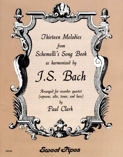 J.S. Bach: 13 Melodies from Schemelli's Song Bo, 4Blf (Sppa)
