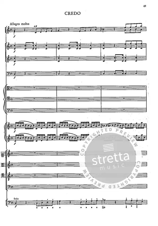 W.A. Mozart: Missa C-Dur KV 317, 4GesGchOrchO (Stp) (4)