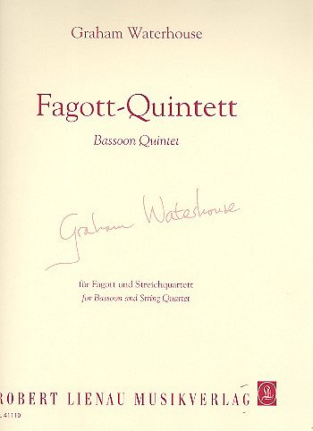 G. Waterhouse: Fagott-Quintett, Hob4Str (Pa+St)