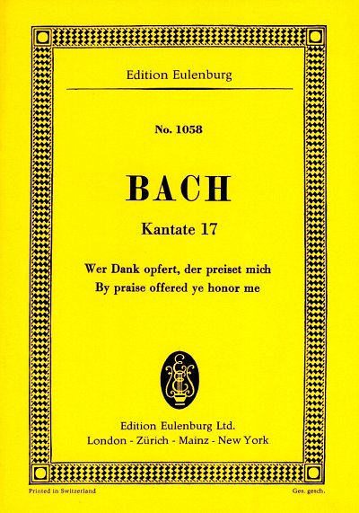 J.S. Bach: Kantate Nr. 17 