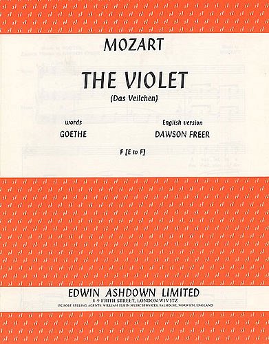 W.A. Mozart: The Violet, GesKlav (Chpa)