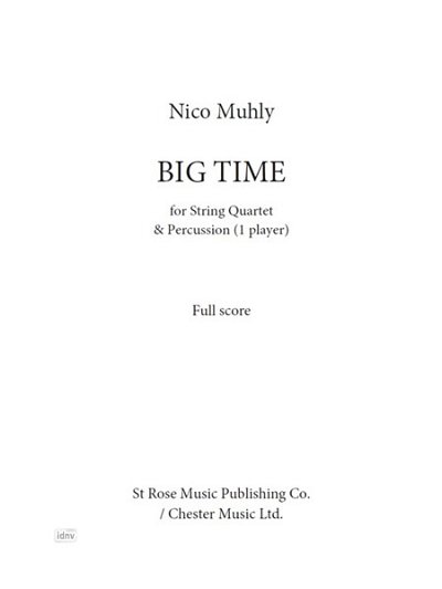 N. Muhly: Big Time (Part.)