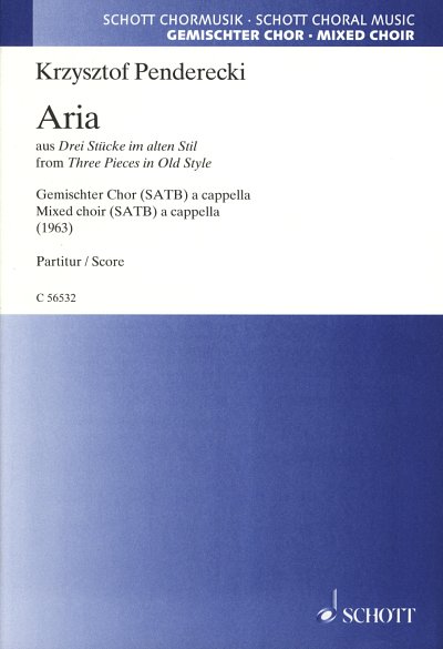 K. Penderecki: Aria