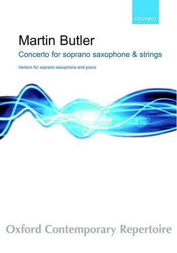 M. Butler: Concerto For Soprano Saxophone, Sax