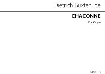 D. Buxtehude: Chaconne Organ, Org