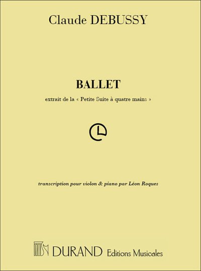 C. Debussy: Ballet Violon / Piano, VlKlav (KA+St)