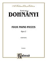 E.v. Dohnányi et al.: Dohnányi: Four Piano Pieces, Op. 2