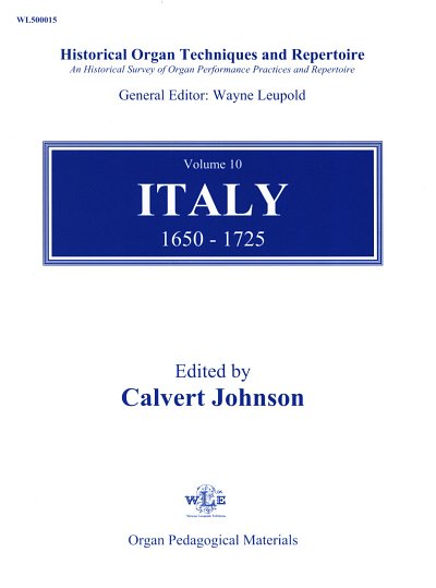 C. Johnson: Italy 1650-1725, Org