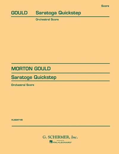 M. Gould: V. Saratoga Quickstep, Sinfo (Part.)