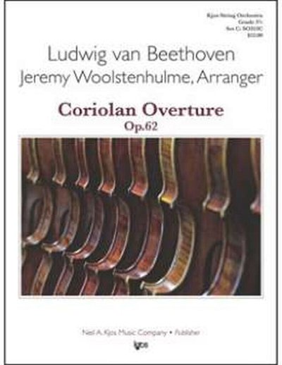 Coriolan Overture Op. 62, Stro (Pa+St)