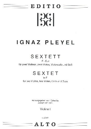 I.J. Pleyel: Sextett F-Dur