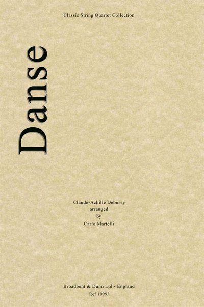 C. Debussy: Danse, 2VlVaVc (Part.)