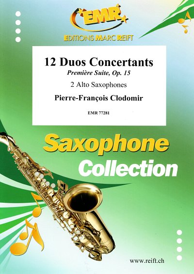 P.F. Clodomir: 12 Duos Concertants, 2Asax