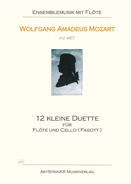 W.A. Mozart: 12 kleine Duette für Flöte und, FlFag/Vc (Sppa) (0)