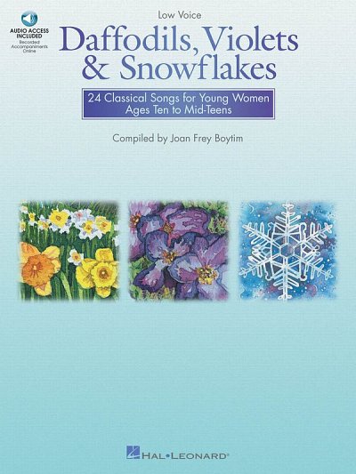 J.F. Boytim: Daffodils, Violets and Snowf, GesTi (+OnlAudio)